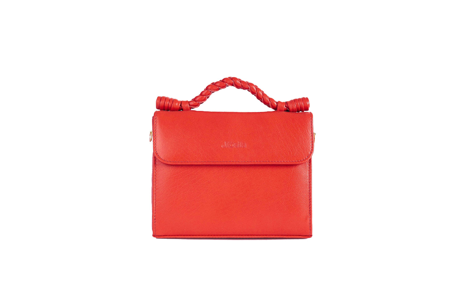 The Alva Bag - Coral Red