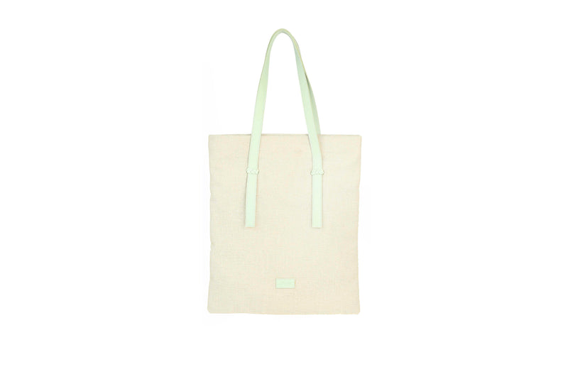 The Camillia Tote Bag - Pistachio Green