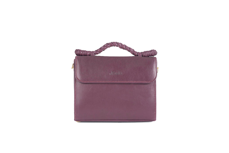 The Alva Bag - Aubergine