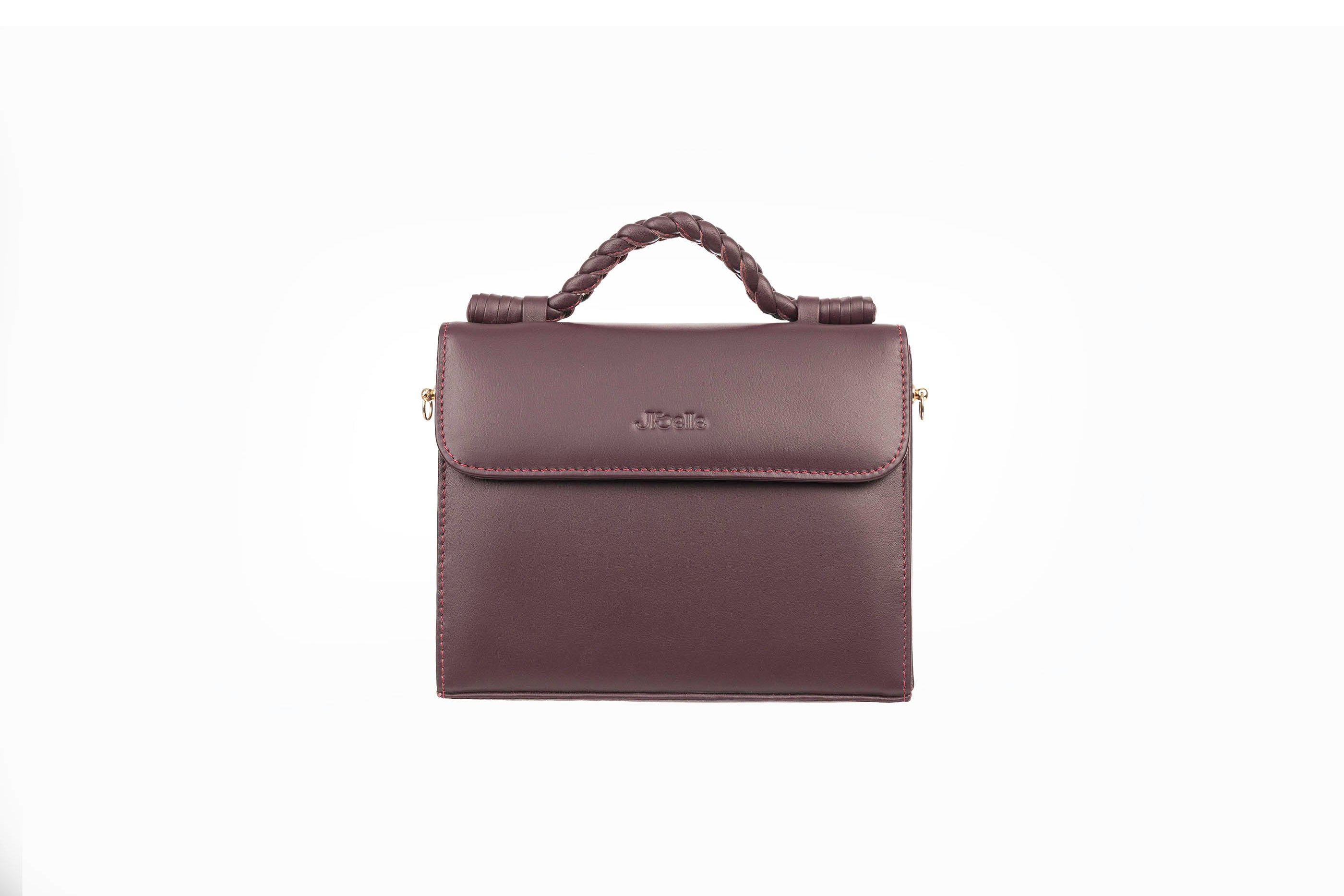 The Alva Bag - Aubergine