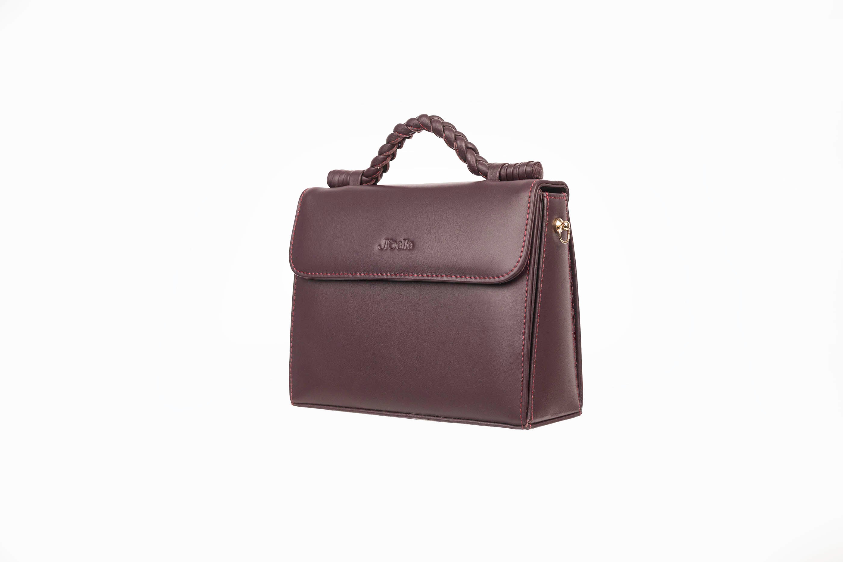 The Alva Bag - Aubergine