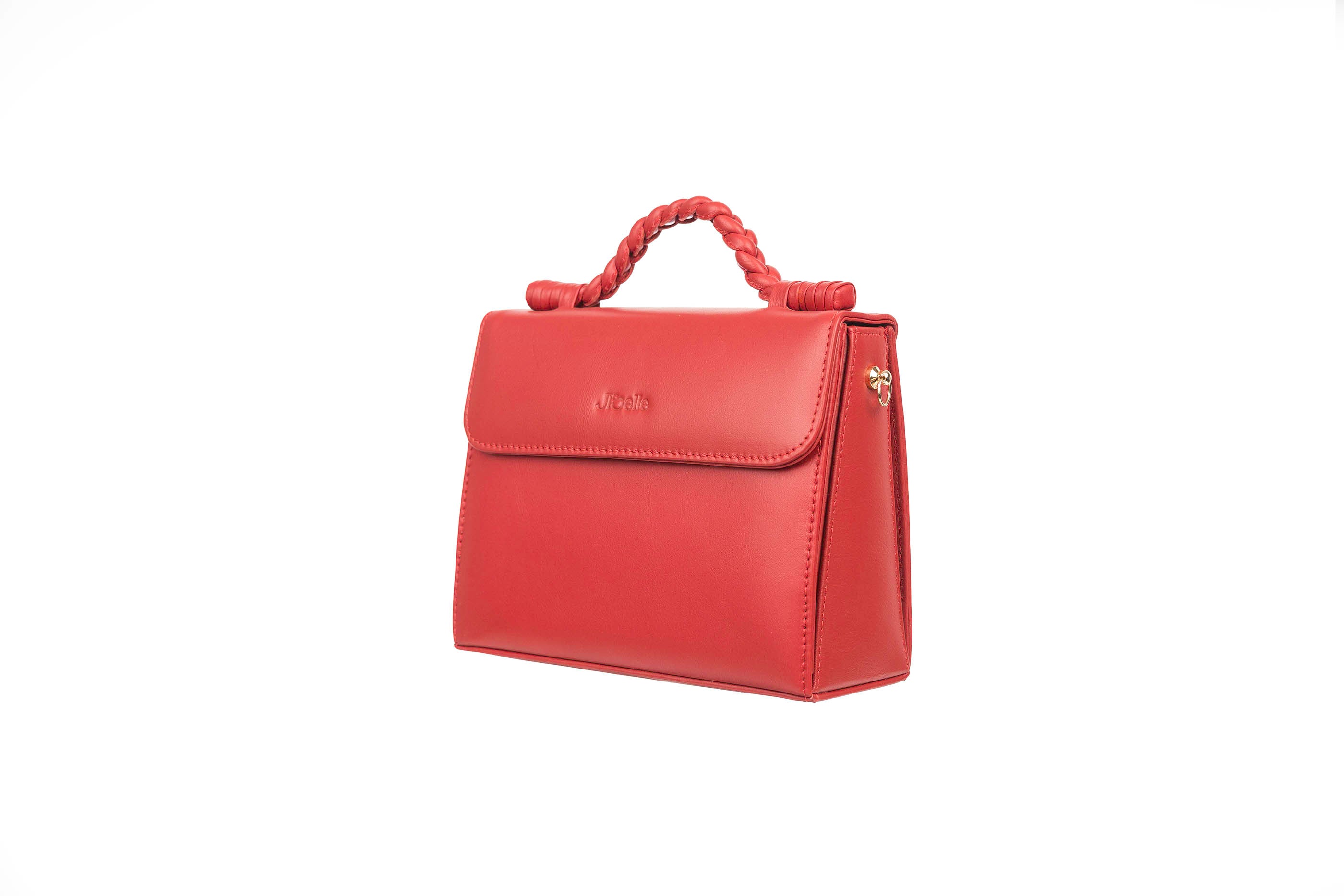 The Alva Bag - Coral Red