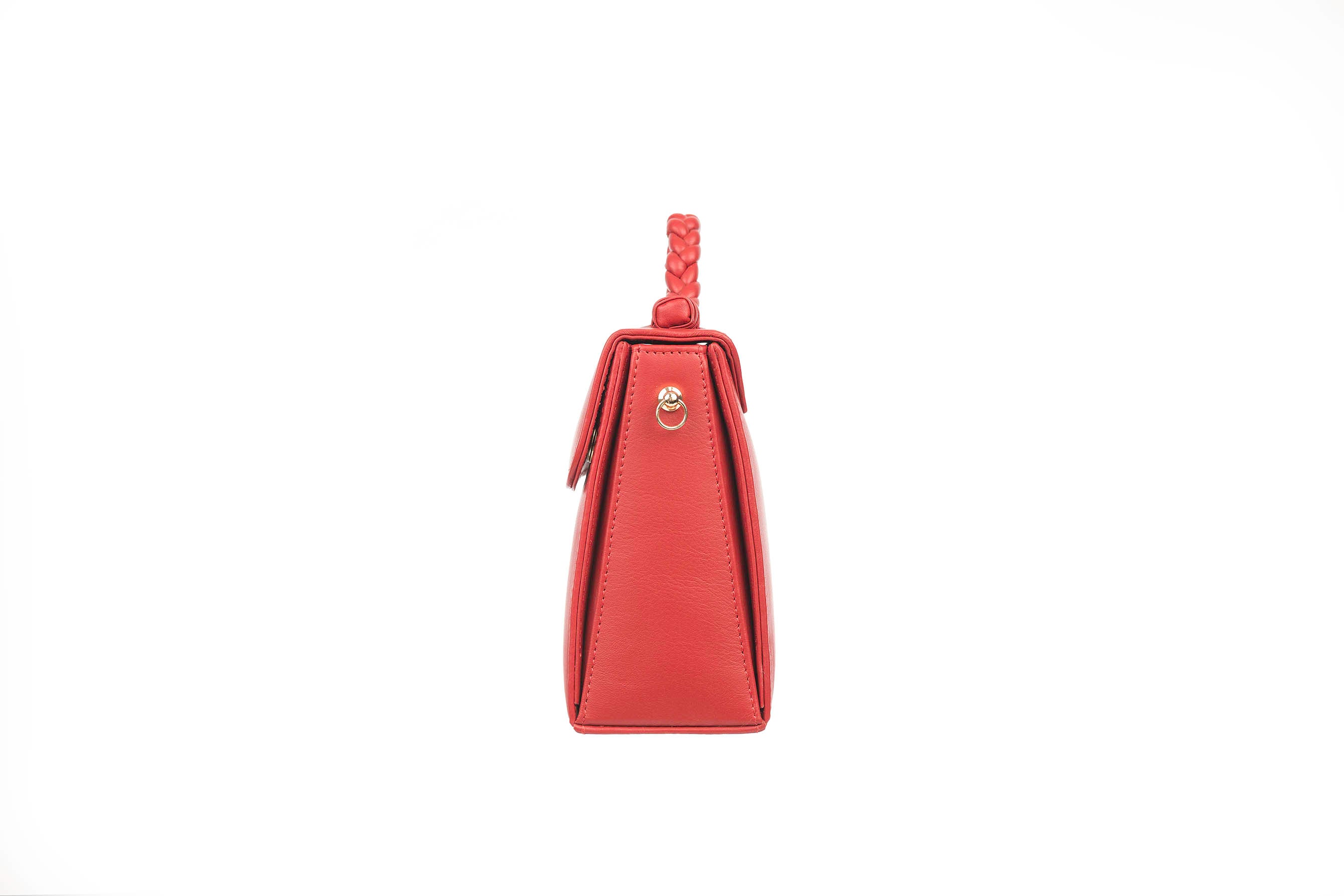 The Alva Bag - Coral Red