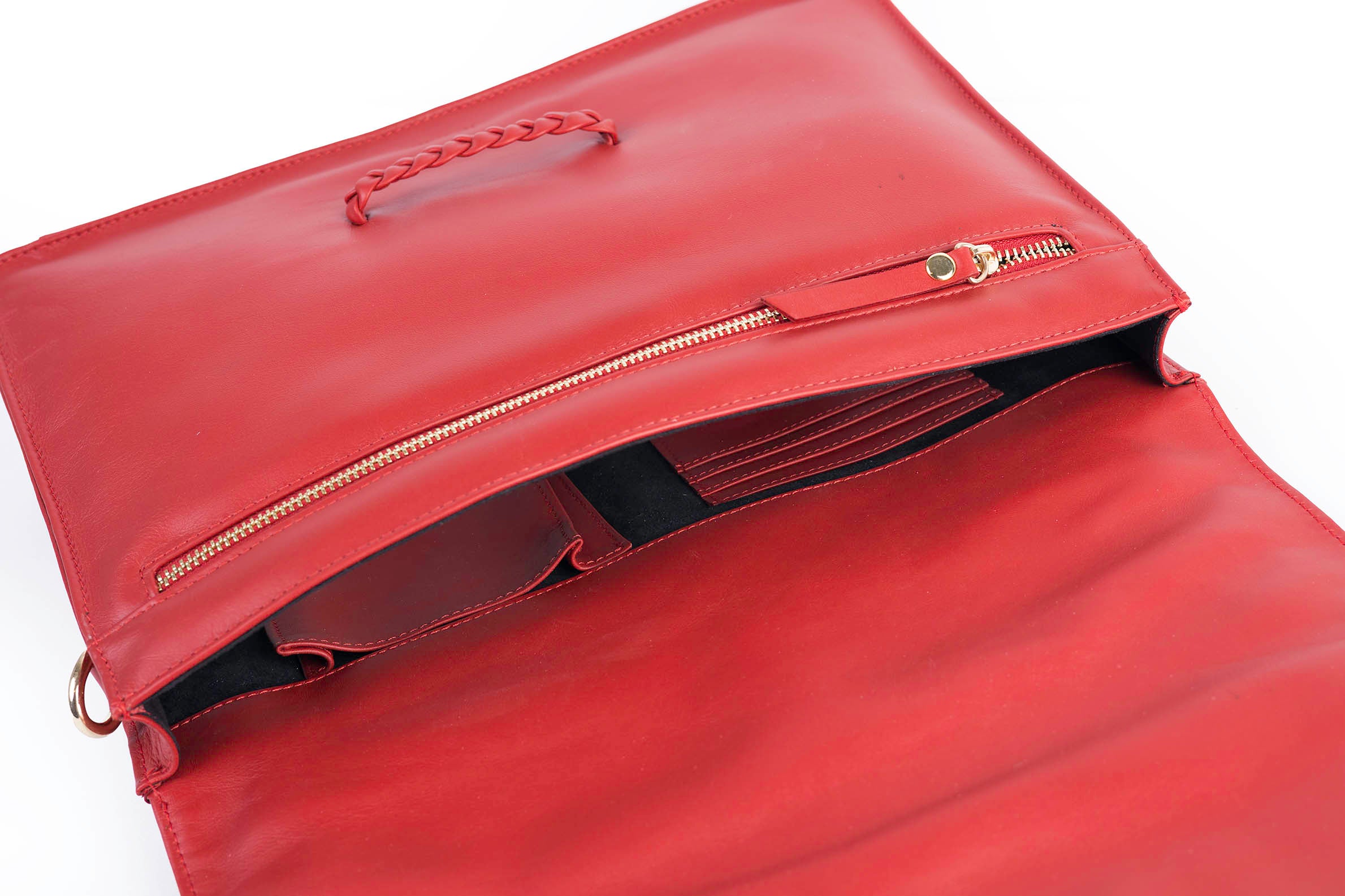 Sofia Laptop Sleeve - Red