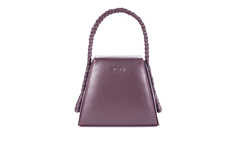 The Aria Bag - Aubergine