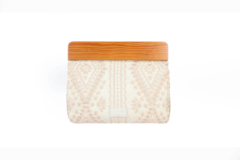 The Liliana Clutch - Beige