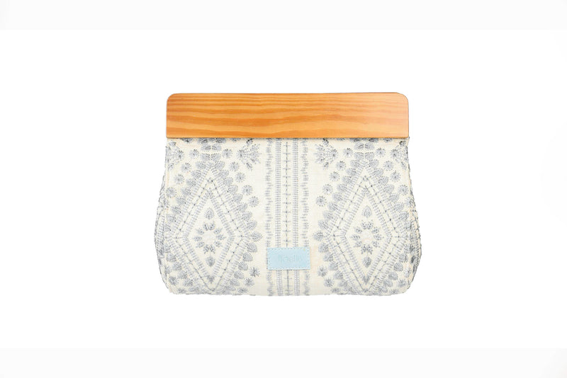 The Liliana Clutch - Sky Blue